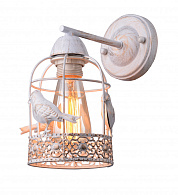 Бра Arte Lamp Cincia A5090AP-1WG, белый с золотом