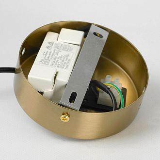 Подвесной светильник Lussole LSP-7092, 17*75 см, бронзовый