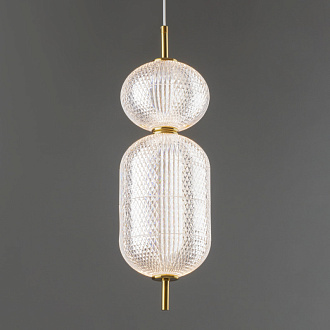 Светильник 15 см, 13W, 3000K, Freya Awella FR6135PL-L13BT, латунь