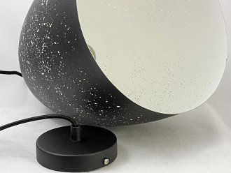 Подвесной светильник Lussole Loft GRLSP-9892, диаметр 30 см, черный
