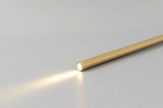 Светильник подвесной 2 см, 3W, 3000K, CLT 076C500 GO, золото