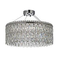 Люстра подвесная *60* см, Led лента*LED*68W, 3000/6000K, Arti Lampadari Ovindoli Nickel Ovindoli L 1.5.60.100 N, Никель