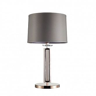 Настольная лампа Newport 4401/T Black Nickel, никель, диаметр 40 см, без абажура