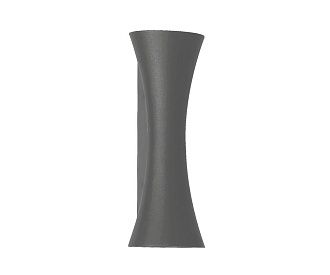 Уличный настенный светильник 26 см, 10W, 3000K, Kink Light Эрни 09318-2,16, серый