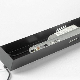 Линейно-подвесной светильник 120*18*145 см, 1*LED*40W 4000K серый Lussole Bradford LSP-7165