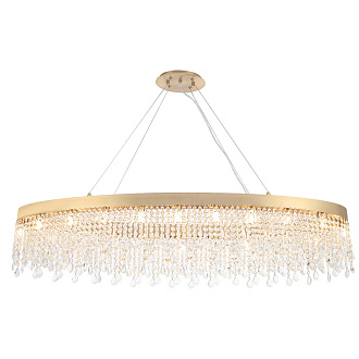 Светильник 120*35 см (овал), Crystal Lux AQUA SP20, латунь