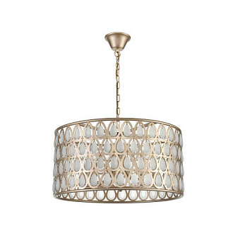 Подвесная люстра  50*120 см, 5*E14 шампань Vele Luce Donna VL4064P05