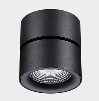 Светильник 10 см, 25W, 4000K, NovoTech OVER GRODA 358781, черный