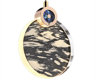 Светильник 10 см, 3W, 3000K, Kink Light 07857-1A,33, золото