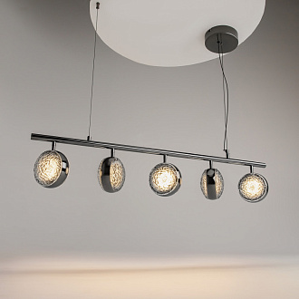 Подвесной светильник 101*16*320 см, LED, 48W, 3000К, Maytoni Mind MOD299PL-L48BC3K черный
