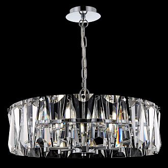 Подвесная люстра Maytoni Puntes MOD043PL-06CH, диаметр 52 см, хром