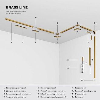 Line Magnetic Соединительная планка 85231/00 Elektrostandard Line Magnetic 85231/00, серый