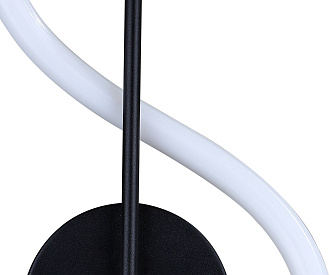 Бра Kink Light Далия 59 см, LED 15W, черный, 08040-L,19, 4000k