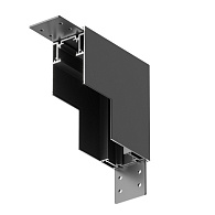Комплектующие для накладной трековой системы Maytoni Technical Magnetic track system S35 TRA004ICL-21B черныйIP 20