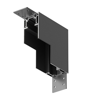 Комплектующие для накладной трековой системы Maytoni Technical Magnetic track system S35 TRA004ICL-21B черныйIP 20