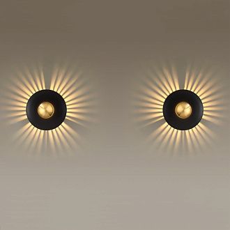 Бра 28 см, 13W, 3000K Odeon Light Adamas 4223/13WL черный-золото
