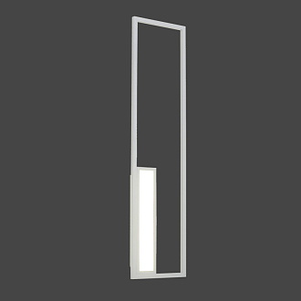 Бра 25*6,6*100 см, LED *  49W, 3000К Mantra Boutique 7663, белый