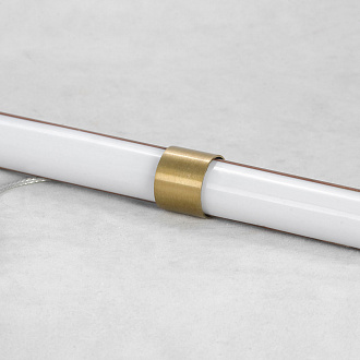 Подвесной светильник Lussole Aberdeen LSP-8219, 100*45 см, коричневый