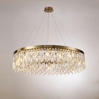 F6-ф1000*H220(1500) BRONZE Люстра подвесная NW 18*40W (720W)*E14, Ø1000 x H220 (1200), NewRgy BRONZE (Бронза)
