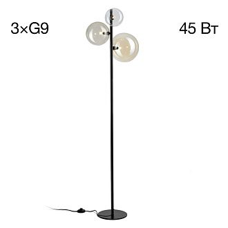 Торшер 172 см, Citilux ORTON CL202933, черный