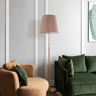 Торшер 149 см, Eurosvet 01156/1, латунь