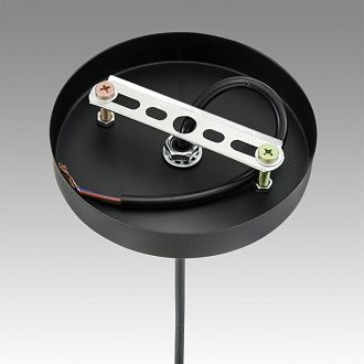 Светильник подвесной 80 см, 1*E27*60W, Lumion Elenika 8057/1A, черный