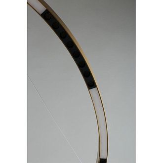 Подвесной светильник 80*60-130 см, 1*LED, 43W, 4000K, Aployt Noella APL.051.13.43, латунный