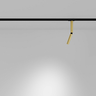 Трековый светильник 8,15*3*32,5 см, LED 6W 4000K Maytoni Technical Focus T TR142-1-6W4K-BS латунь