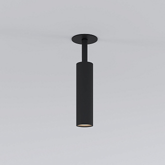 Встраиваемый LED светильник Diffe 25040/LED 8W 4200K чёрный Elektrostandard, вр 4,7 см