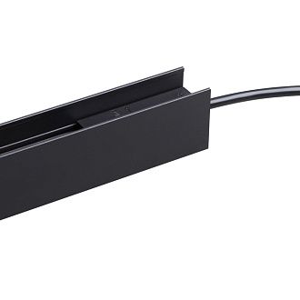 Токопровод (подвод питания) токоввод Novotech VECTOR PORT 135311, черный