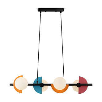Светильник 78 см, Freya FR5391PL-04CFL, черный