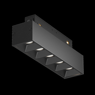 Светодиодный светильник 14 см, 11W, 4000K Maytoni Points S35 TR014-2-10W4K-B, черный трековый