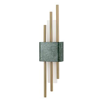 Бра 12*50 см, LED 8W 4000K MODELUX ML.566.04 латунь/зеленый