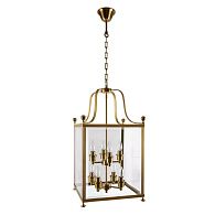Подвесная люстра 40 см, Loft IT Noble 10591/8 AB, бронза