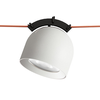Светильник на шине 10*10,7 см, LED * 12W, 4000K, Denkirs Belty Spot DK5540-WH+BK, черный
