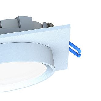 Встраиваемый светильник 11*11 см, Favourite Umbra 4674-1U, белый