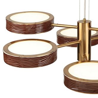 Светильник 76 см,99W, 2000-4000K, Odeon Light 5450/99LB, бронза