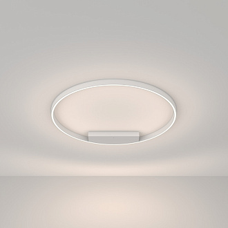 Накладной светильник 80*80*3,5 см, LED, 48W, Maytoni Rim MOD058CL-L50WK белый
