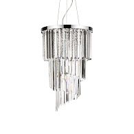 Люстра подвесная ideal lux Carlton SP8 макс.8x40Вт Е14 117737.  см