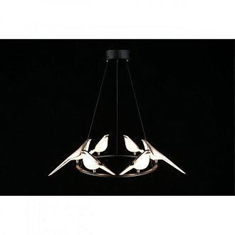 Подвесная люстра 65*50-200 см 60W, 3000K, Aployt Astor APL.822.03.60, черный
