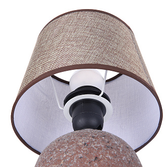 Настольная лампа 26 см, Lumion 8213/1T, коричневый