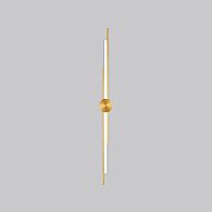 Бра TINUS H63 Brass 7,5*7,5*63 см, 1*LED*7W, 3000, 4000, 6000K, ImperiumLoft tinus01, Латунь