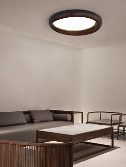Потолочный светодиодный светильник Inodesign Runis Black 44.4512