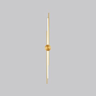Бра TINUS H63 Brass 7,5*7,5*63 см, 1*LED*7W, 3000, 4000, 6000K, ImperiumLoft tinus01, Латунь
