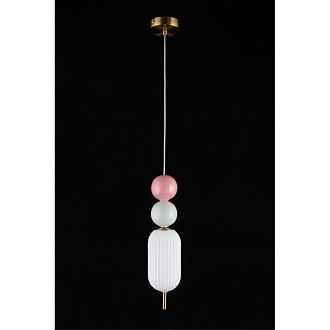 Детский светильник 10*50-150 см, 1*G9, 5W, Aployt ROSABELLA APL.320.06.01, латунный