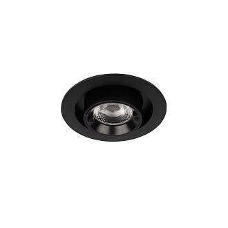 Встраиваемый светильник 10*11 см, 1*LED*12W 4000K LOFT IT Apex 10327/C Black черный, вр 7,5 см