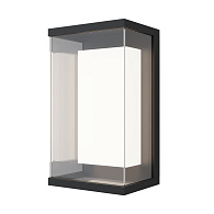 Светильник настенный 15,2*11,5*26,5 см, LED, 10W, 3000К, Maytoni Baker Street O021WL-L10B3K черный