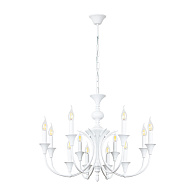 Люстра 53*75 см, 12*E14, 40W, Arte Lamp Collinetta A4094LM-12WH, Белый