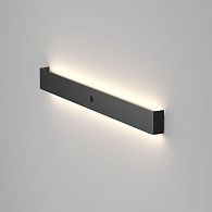 Настенный светильник 80 см, 16W, 2700-4000K, Maytoni Bracket MOD492WL-L16BK, черный