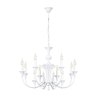 Люстра 53*75 см, 12*E14, 40W, Arte Lamp Collinetta A4094LM-12WH, Белый
